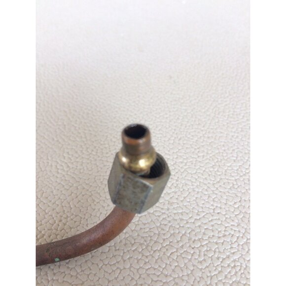 1953 Evinrude Model 7512 Outboard Motor Fleetwin 7.5 HP Gas Fuel Line Copper - Picture 3 of 4